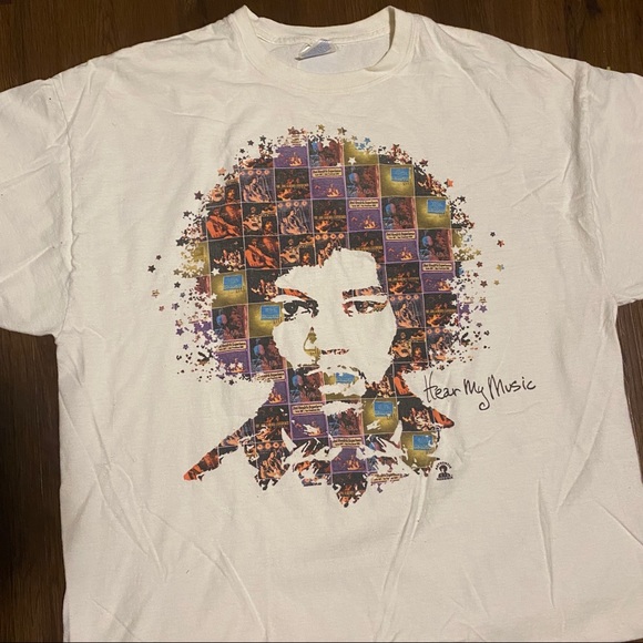VTG Jimi Hendrix t shirt - Picture 2 of 2